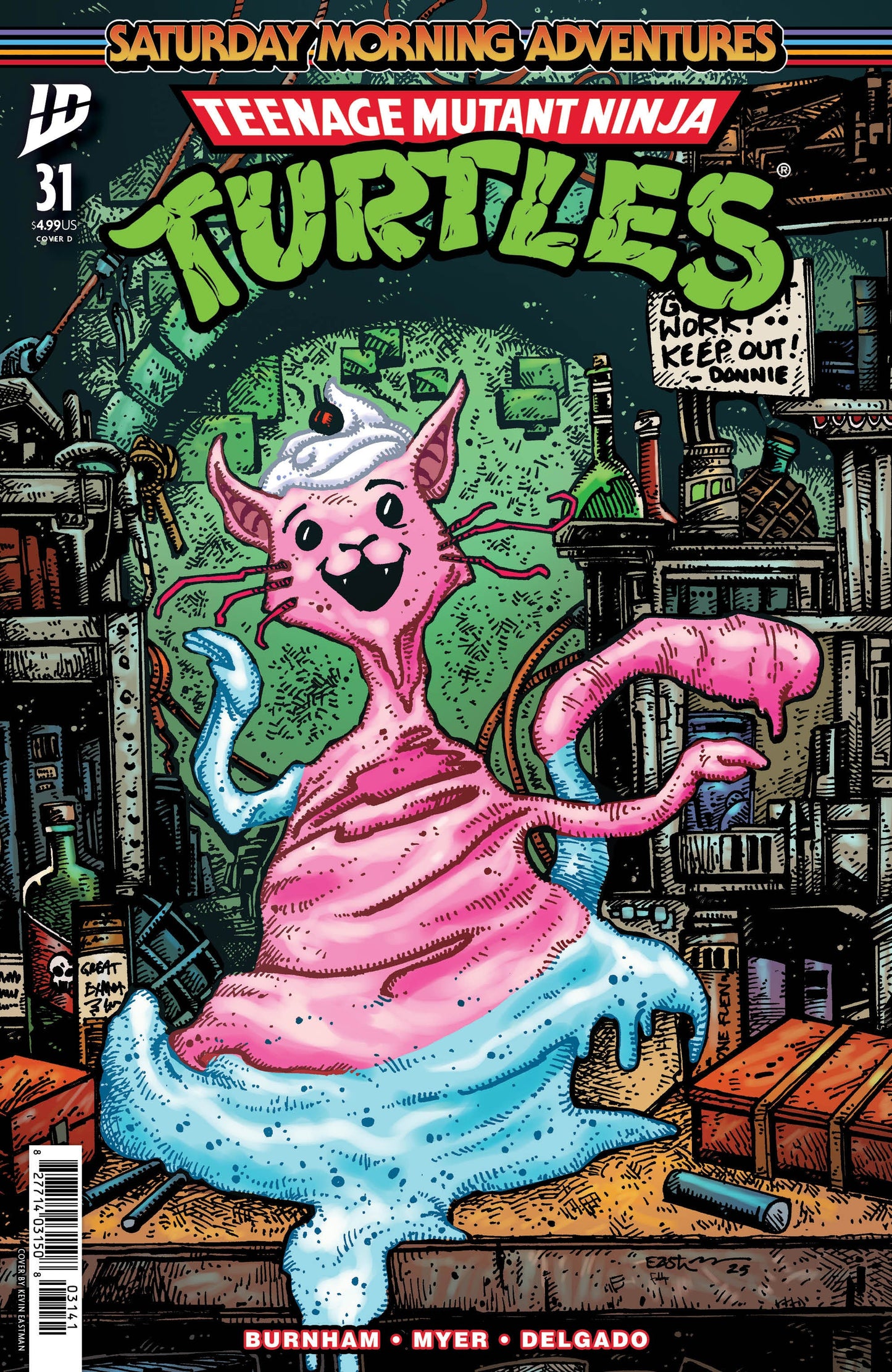 Teenage Mutant Ninja Turtles: Saturday Morning Adventures #31 Variant D (Eastman) IDW Publishing