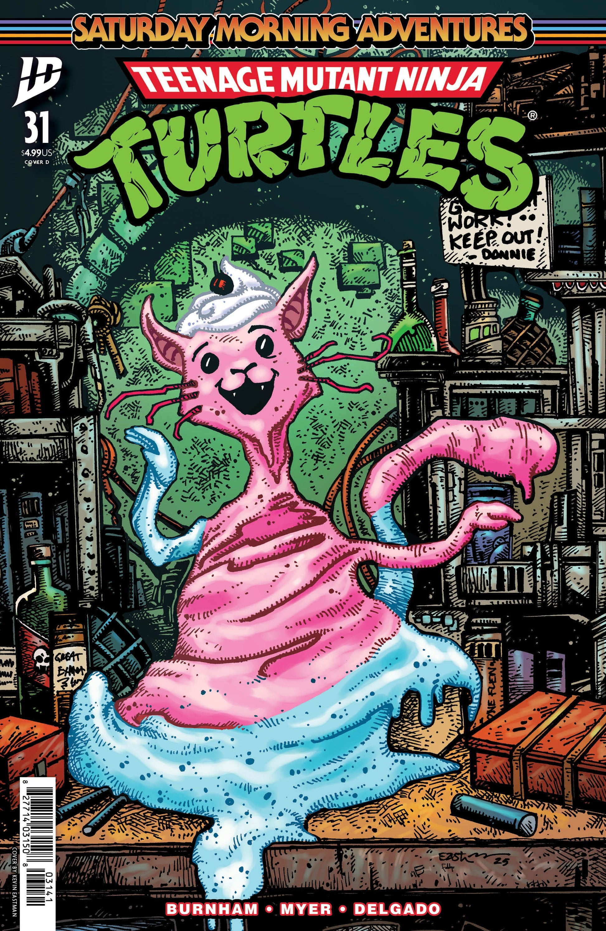 Teenage Mutant Ninja Turtles: Saturday Morning Adventures #31 Variant D (Eastman) IDW Publishing