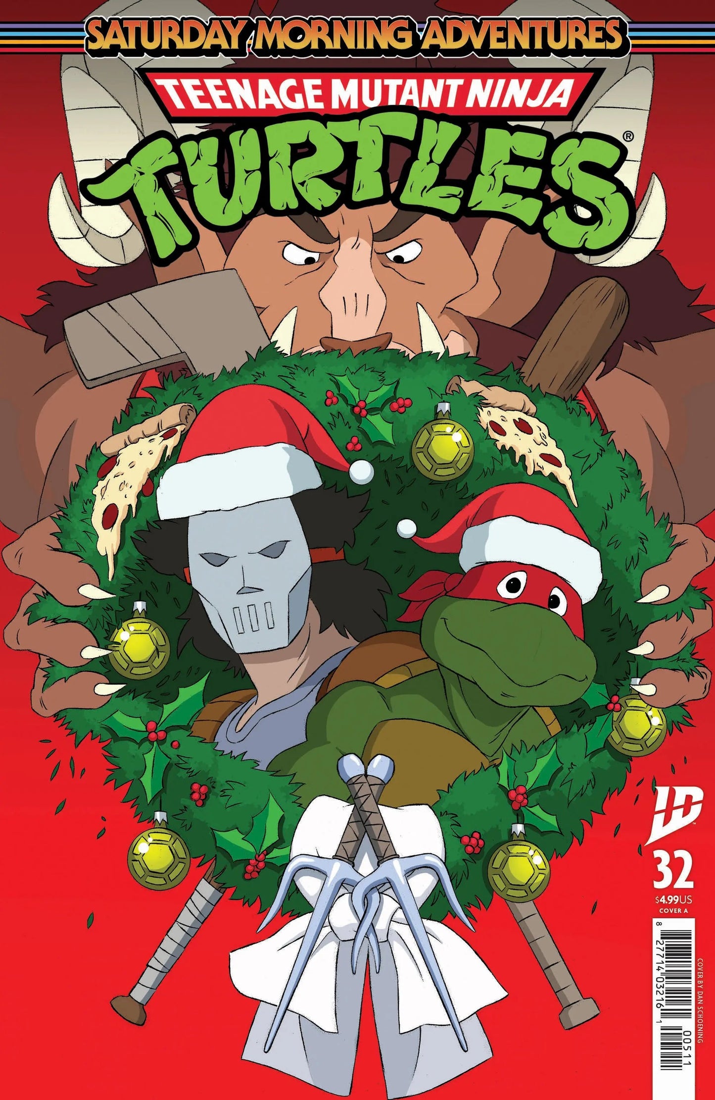 Teenage Mutant Ninja Turtles: Saturday Morning Adventures #32 Cover A (Schoening) IDW Publishing