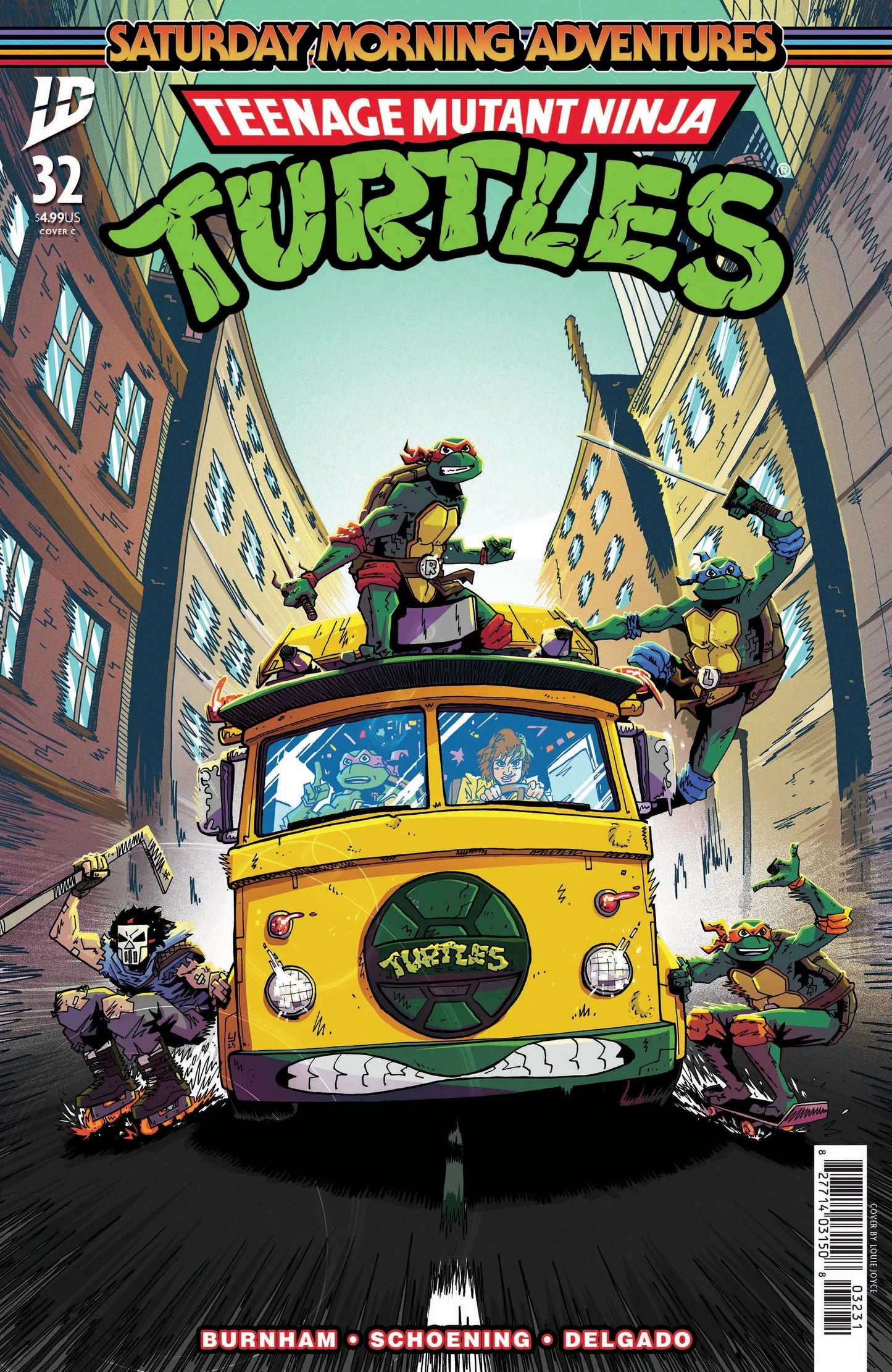 Teenage Mutant Ninja Turtles: Saturday Morning Adventures #32 Variant C (Joyce) IDW Publishing