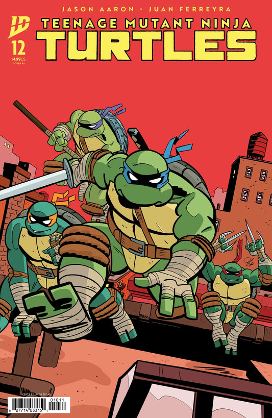 Teenage Mutant Ninja Turtles #12 Variant INCENTIVE (25) (Edgar) 1:25 IDW Publishing