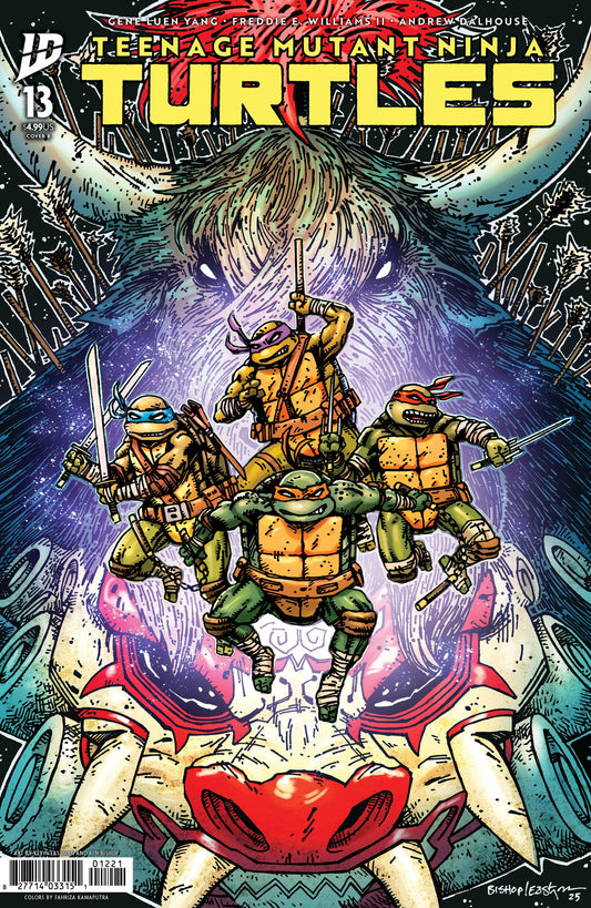 Teenage Mutant Ninja Turtles #13 Variant B (Eastman & Bishop) IDW Publishing