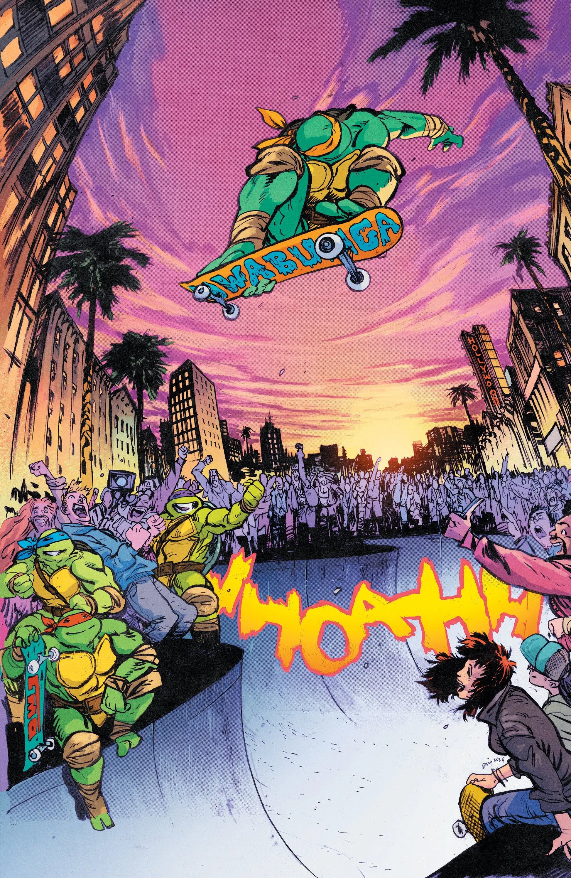 Teenage Mutant Ninja Turtles #13 Variant RI (75) (Johnson Full Art) IDW Publishing