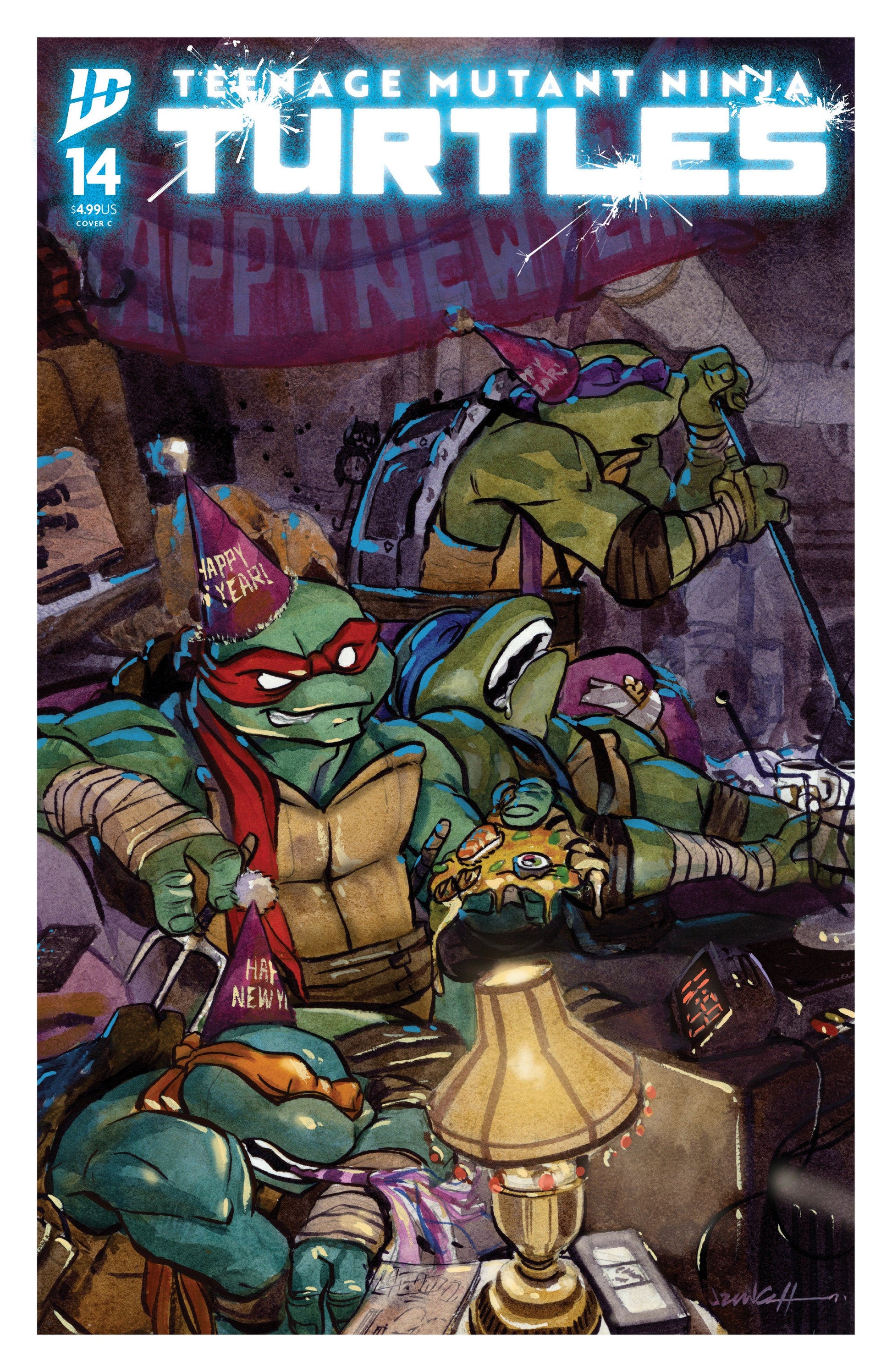 Teenage Mutant Ninja Turtles #14 Variant C (Cullum) IDW Publishing