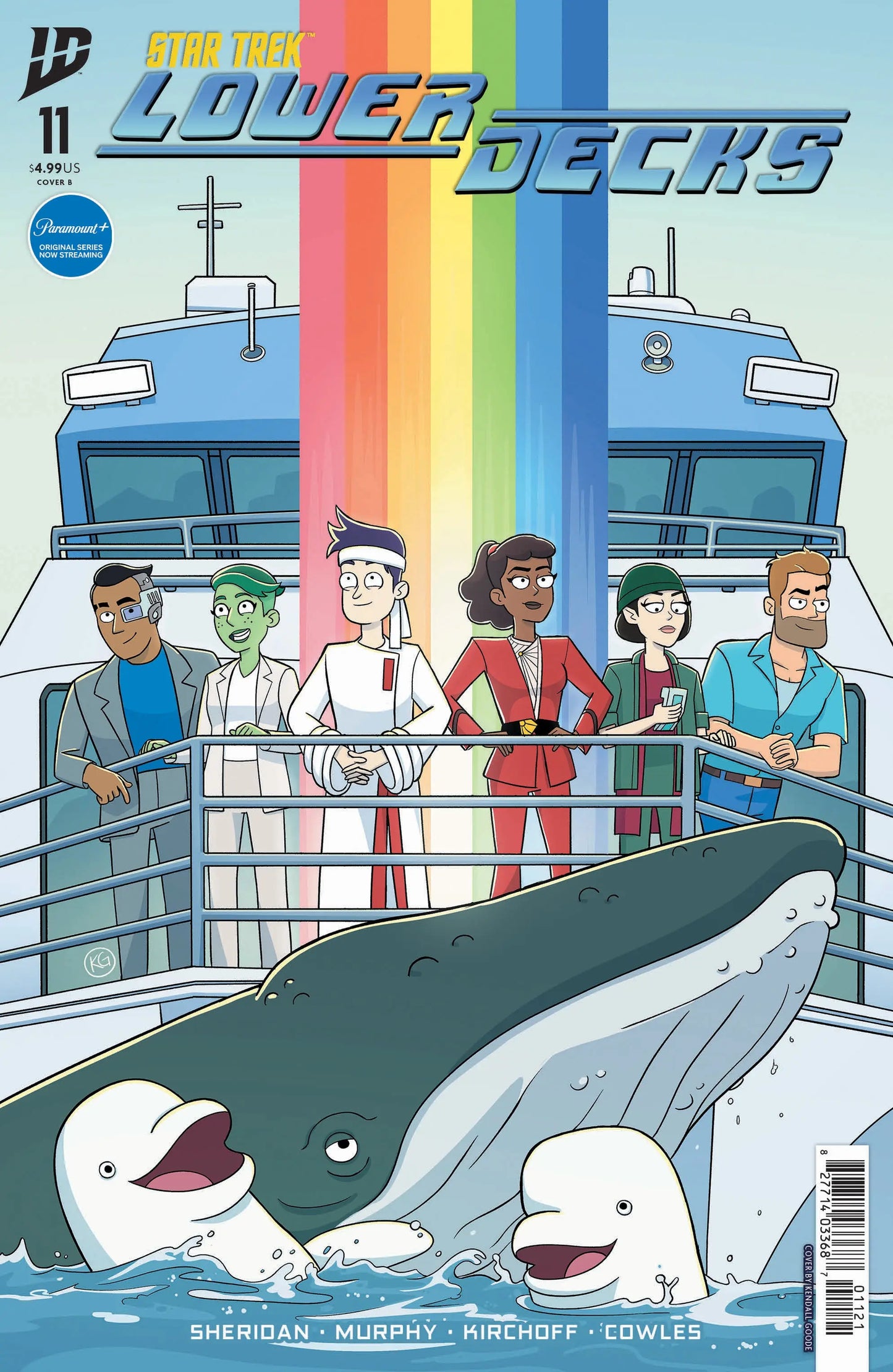 Star Trek: Lower Decks #11 Variant B (Goode) IDW Publishing