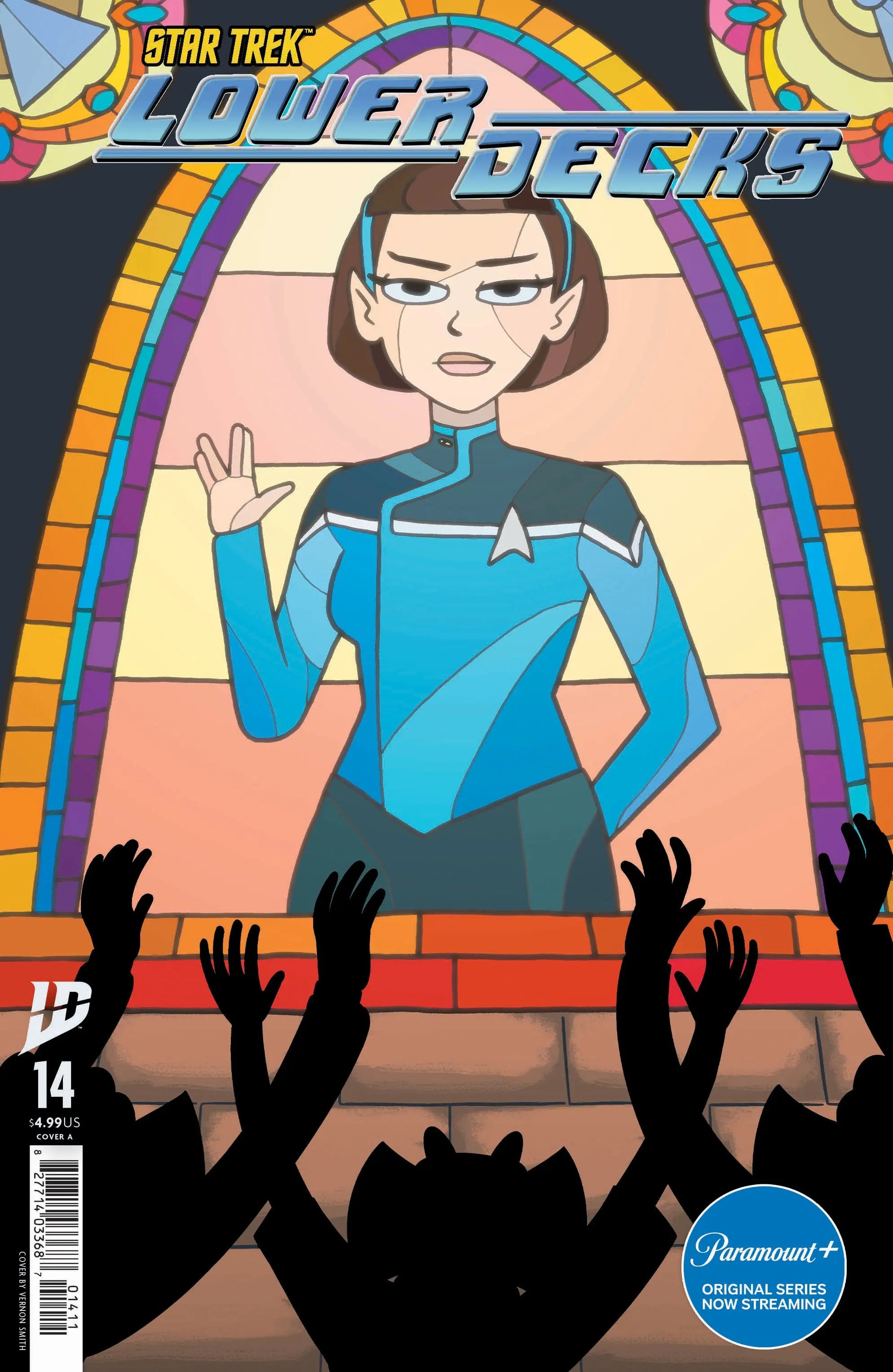 Star Trek: Lower Decks #14 Cover A (Smith) IDW Publishing