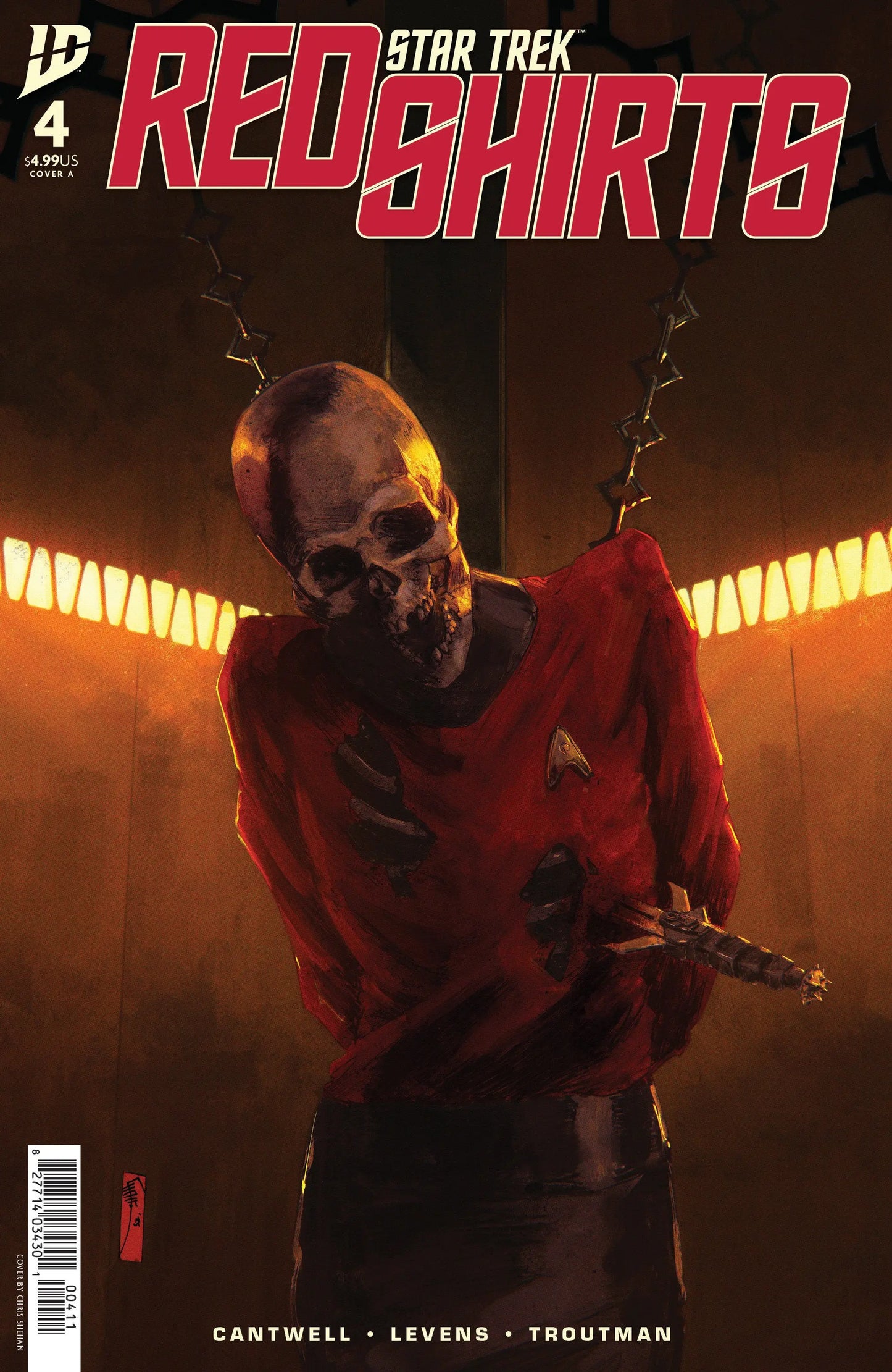 Star Trek: Red Shirts #4 Cover A (Shehan) IDW Publishing