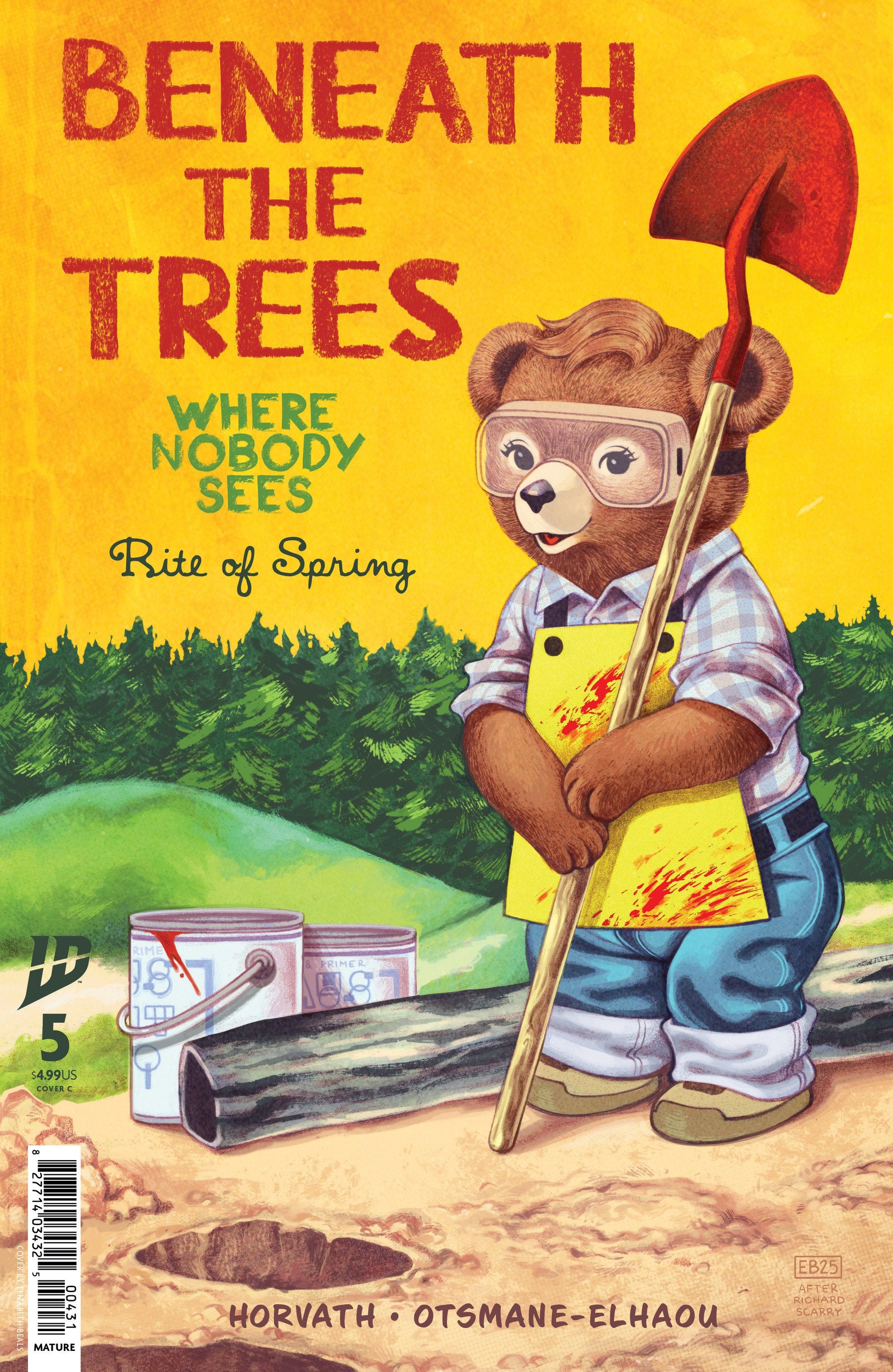 Beneath the Trees Where Nobody Sees: Rite of Spring #5 Variant C (Beals) IDW Publishing