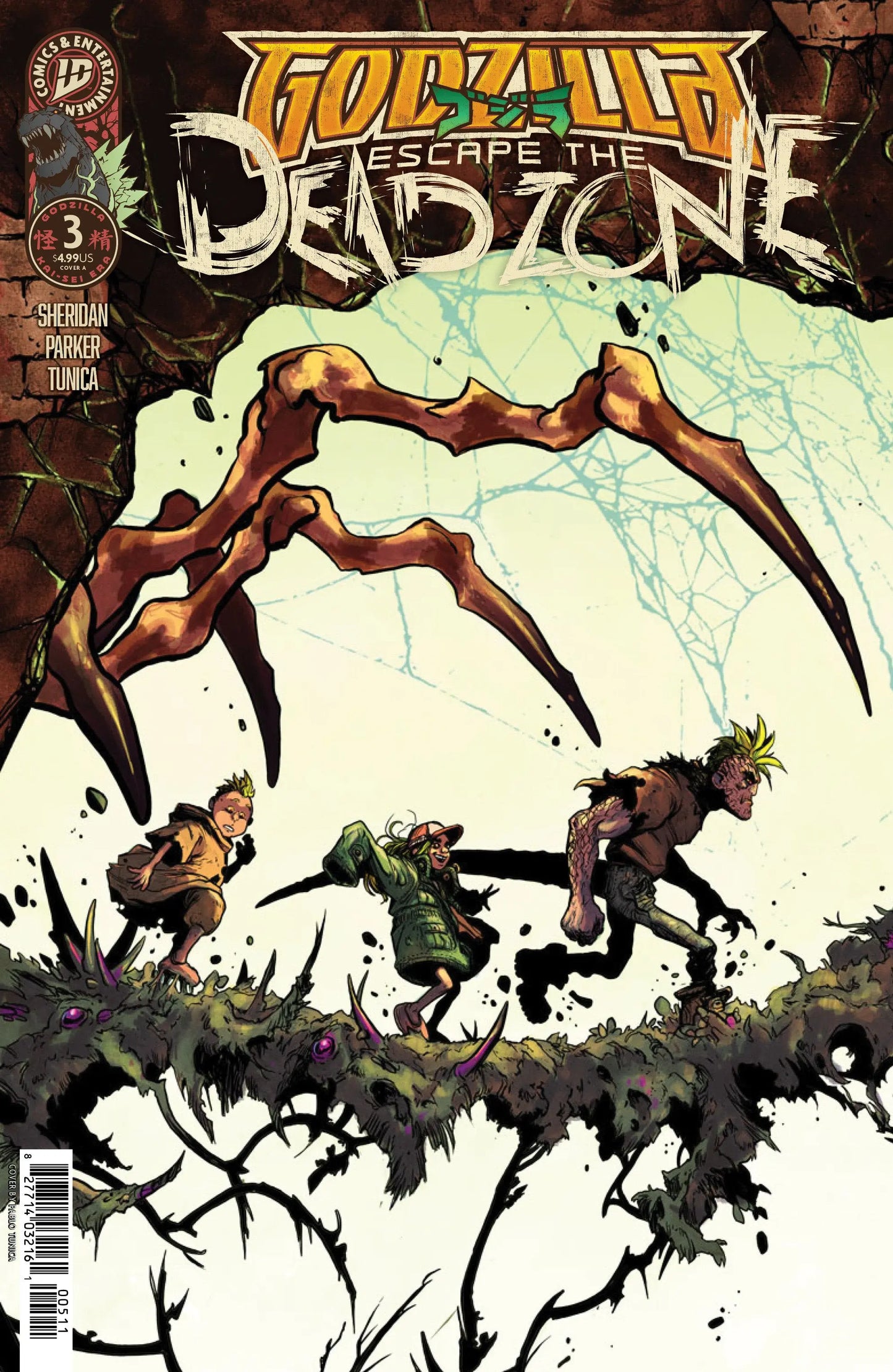 Godzilla: Escape the Deadzone [Kai-Sei Era] #3 Cover A (Tunica) IDW Publishing