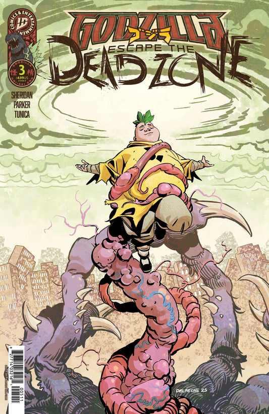 Godzilla: Escape the Deadzone [Kai-Sei Era] #3 Variant B (Delpeche) IDW Publishing