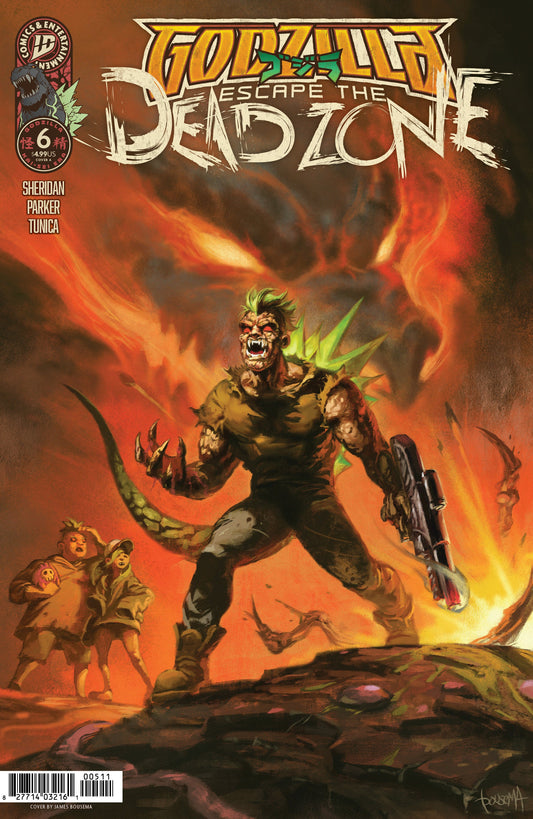 Godzilla: Escape the Deadzone [Kai-Sei Era] #6 Variant B (Bousema) IDW Publishing