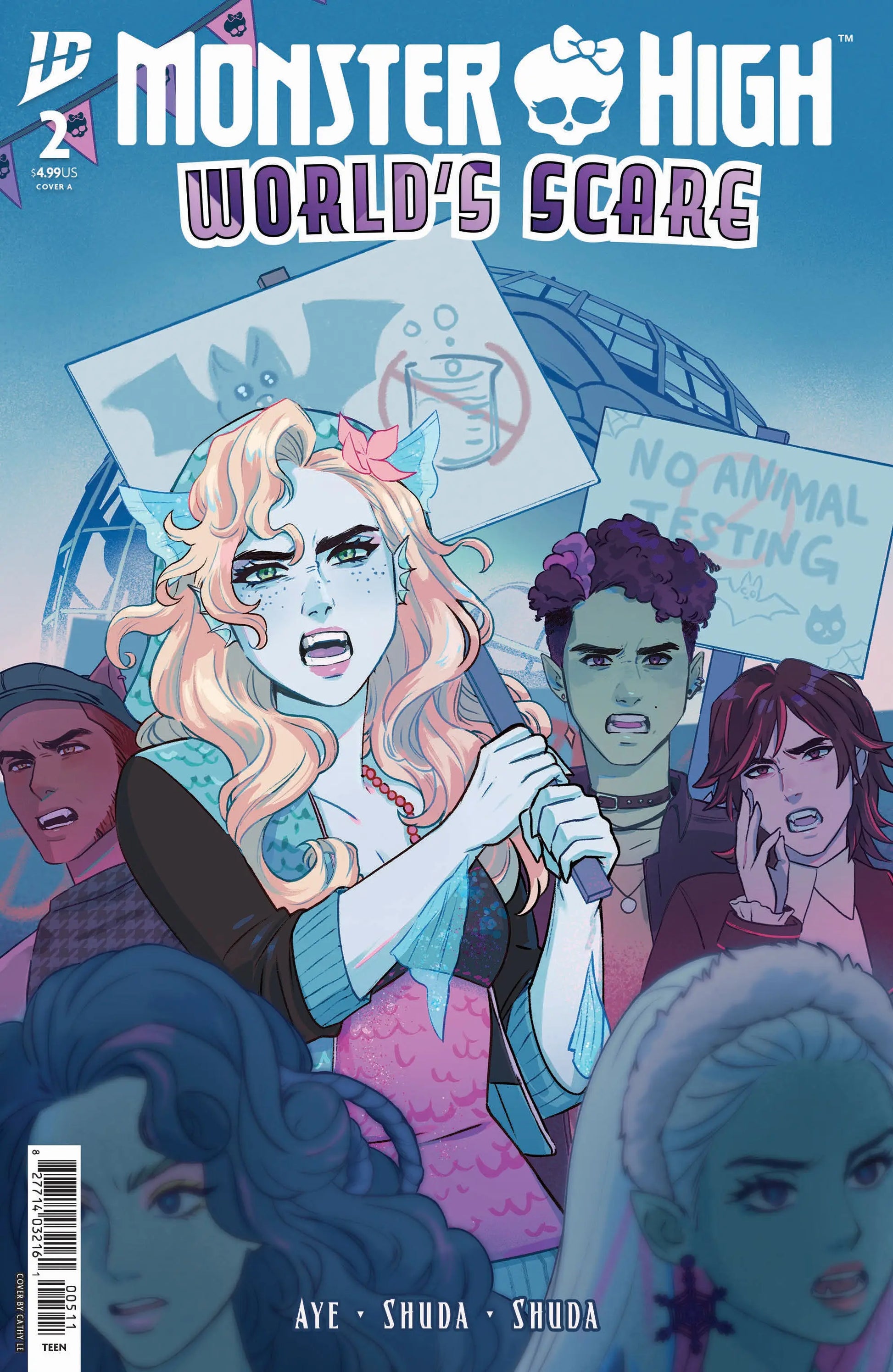 Monster High: World's Scare #2 Cover A (Le) IDW Publishing