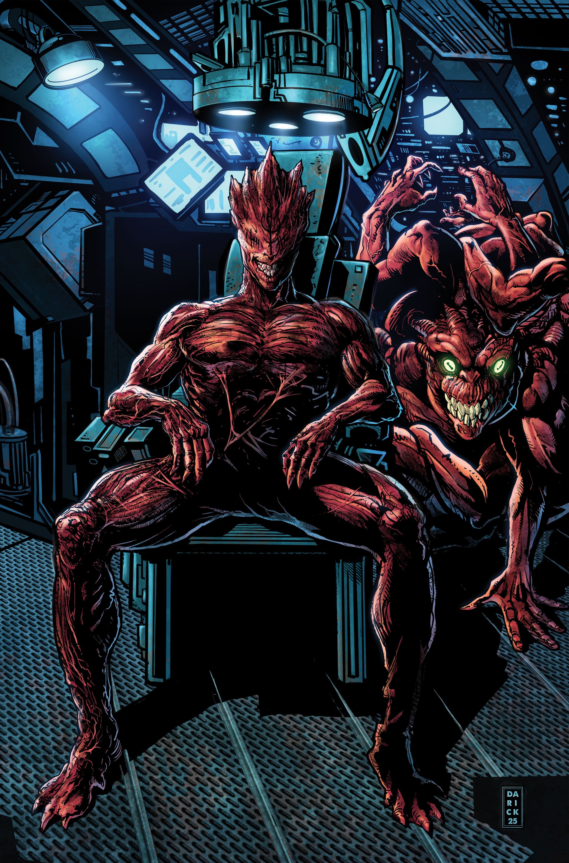 Event Horizon: Dark Descent #5 Variant RI (25) (Robertson Full Art) 1:25 IDW Publishing