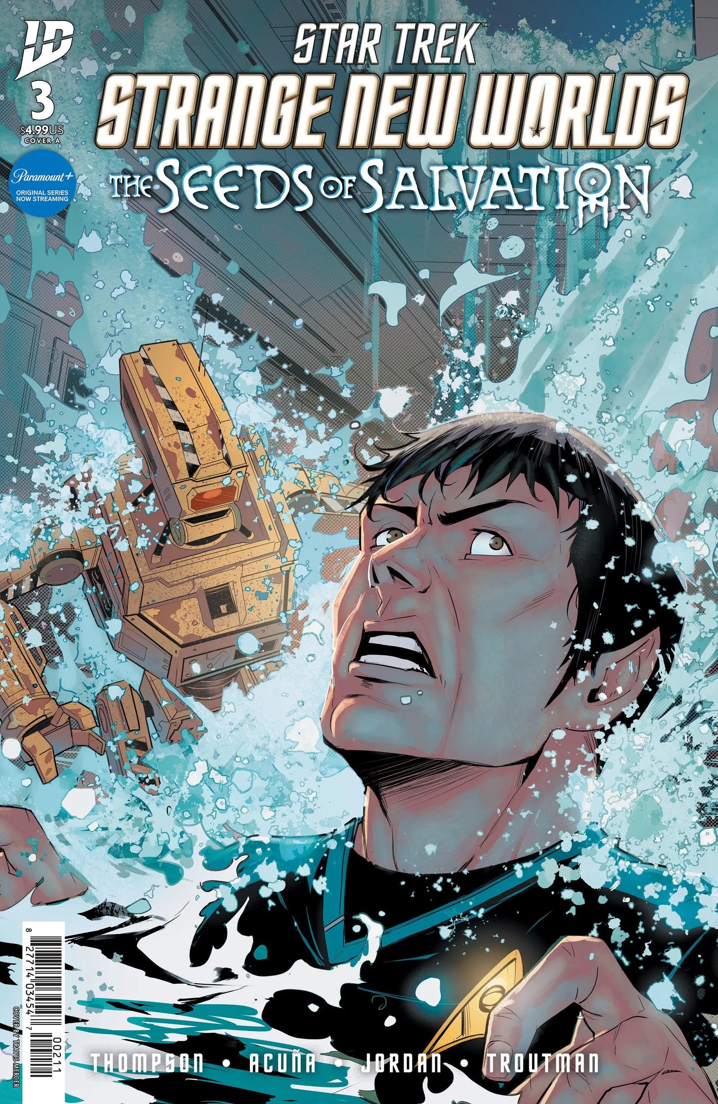 Star Trek: Strange New Worlds--The Seeds of Salvation #3 Cover A (Mercer) IDW Publishing