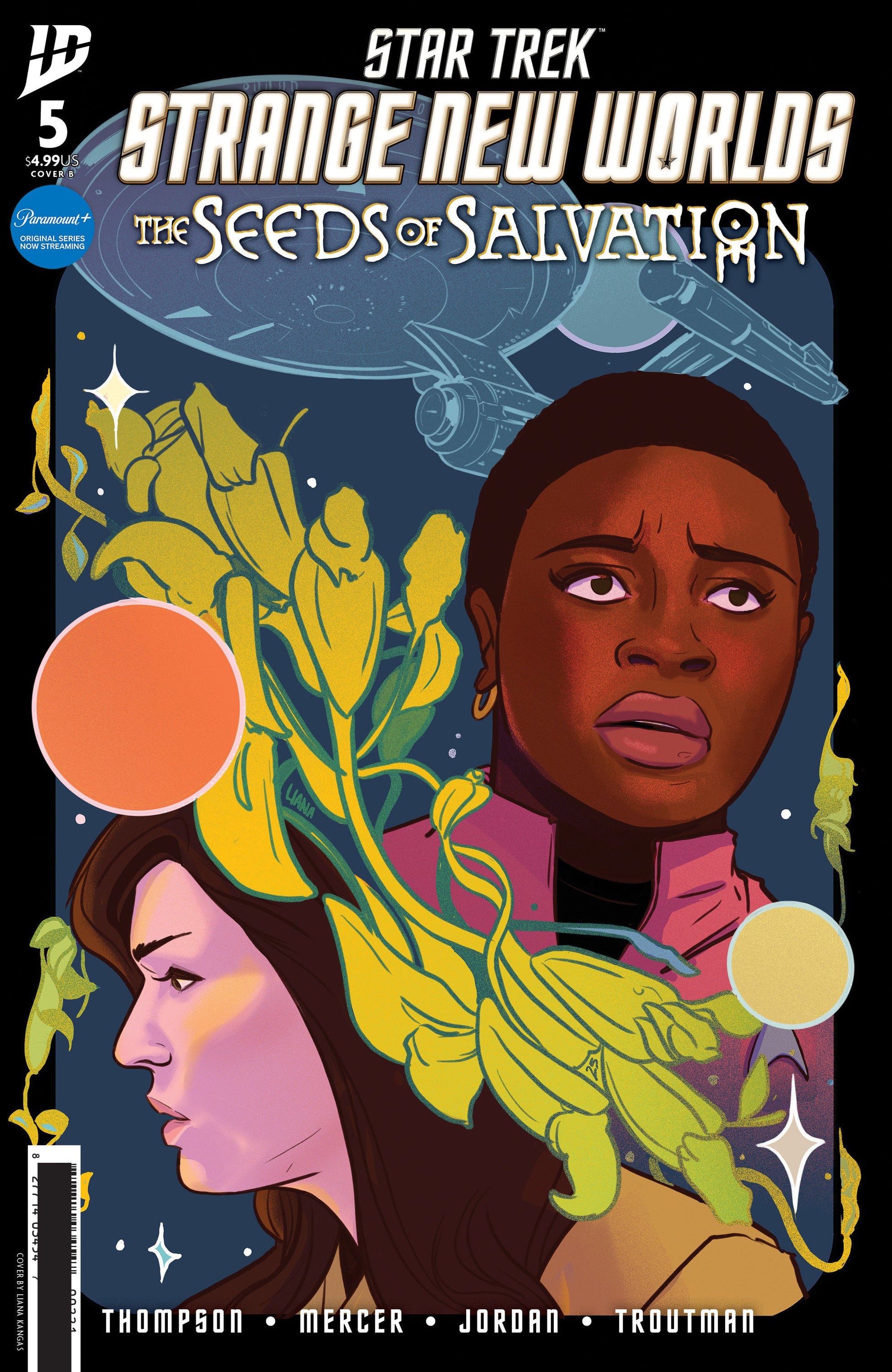 Star Trek: Strange New Worlds--The Seeds of Salvation #5 Variant B (Kangas) IDW Publishing
