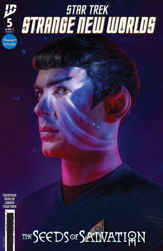 Star Trek: Strange New Worlds--The Seeds of Salvation #5 Variant C (Photo Variant) IDW Publishing
