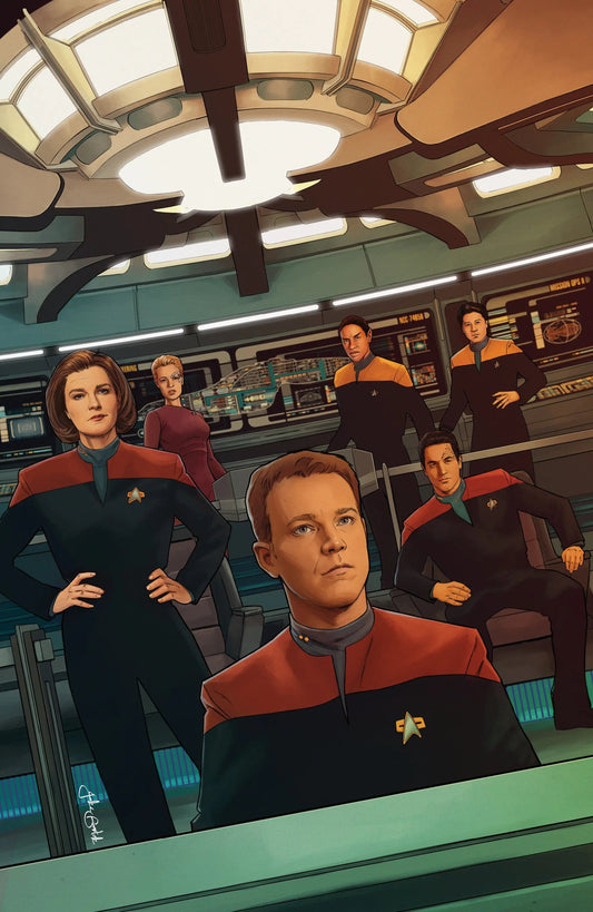 Star Trek: Voyager--Homecoming #4 Variant RI (10) (Bartok Full Art) 1:10 IDW Publishing