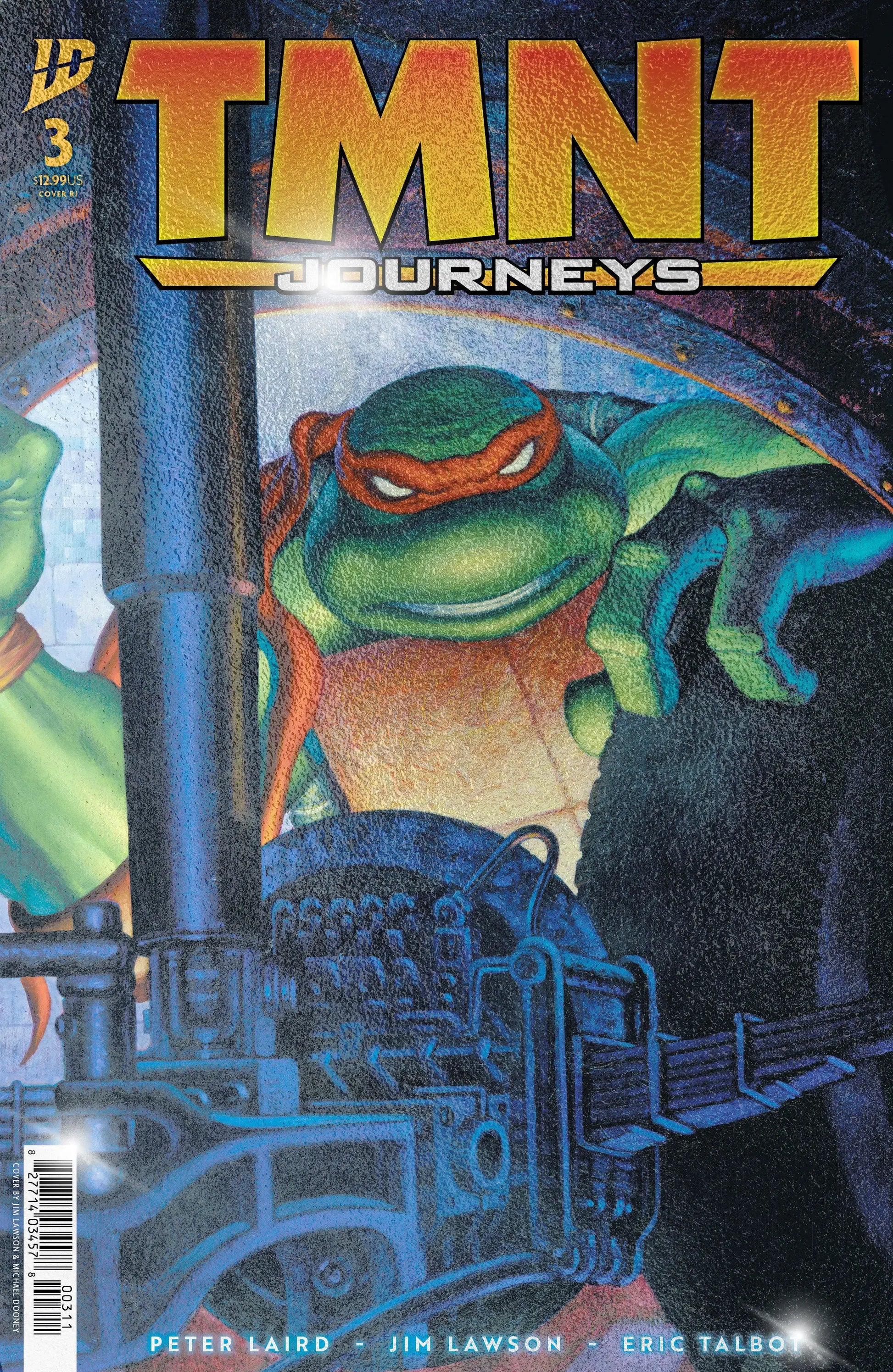 TMNT: Journeys #3 Variant RI (10) Foil (Dooney & Lawson) IDW Publishing