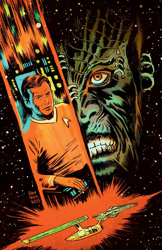 Star Trek: The Last Starship #3 Variant RI (15) (Francavilla Full Art) 1:15 IDW Publishing