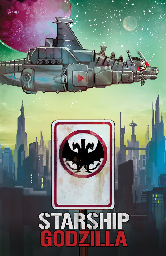 Starship Godzilla [Kai-Sei Era] #4 Variant RI (15) (Reis Movie Homage Cover) 1:15 IDW Publishing