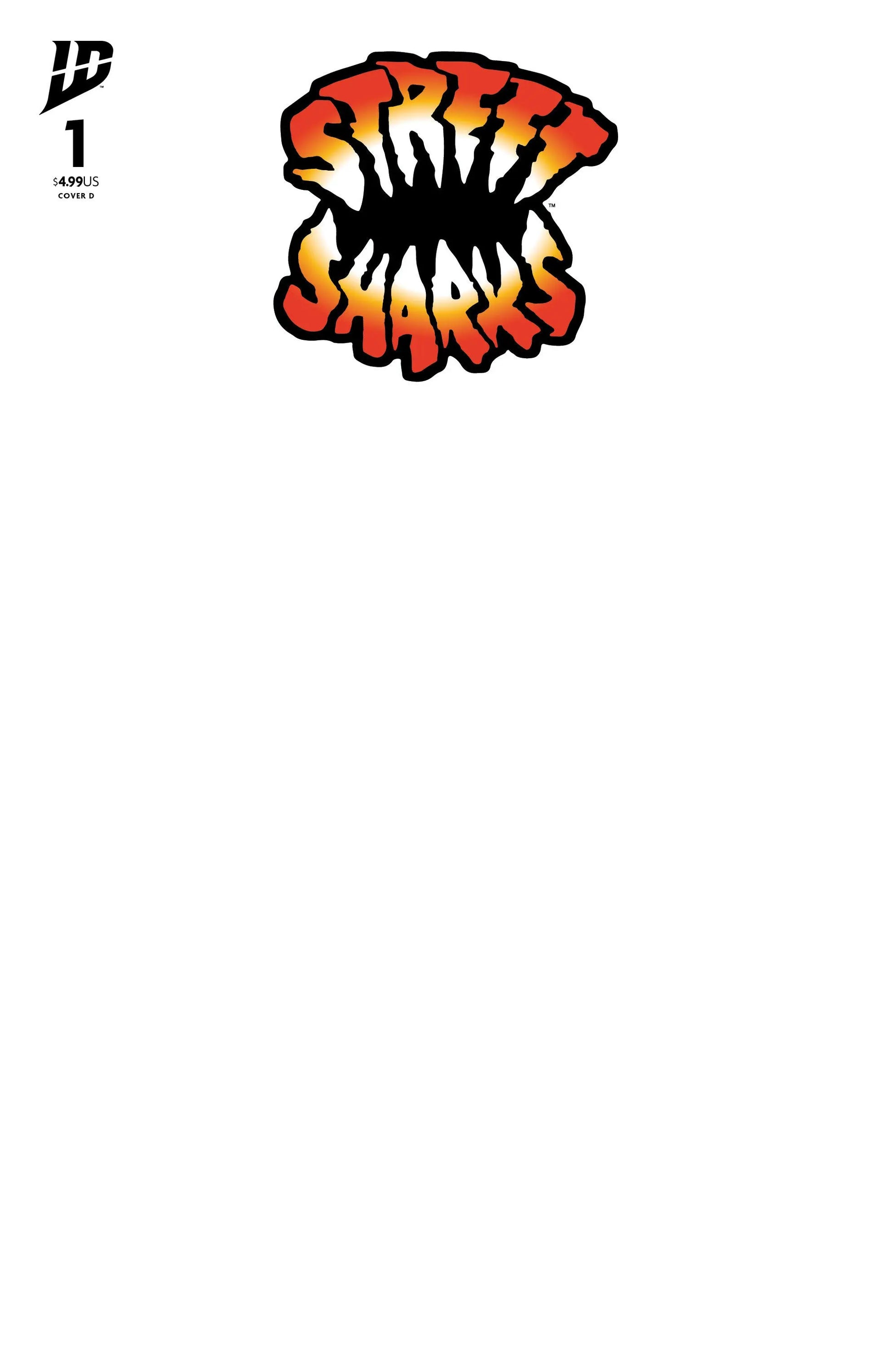 Street Sharks #1 Variant D (Sketch Variant) IDW Publishing