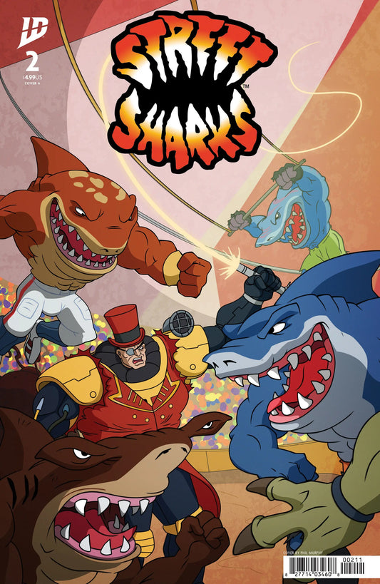 Street Sharks #2 Cover A (Murphy) IDW Publishing