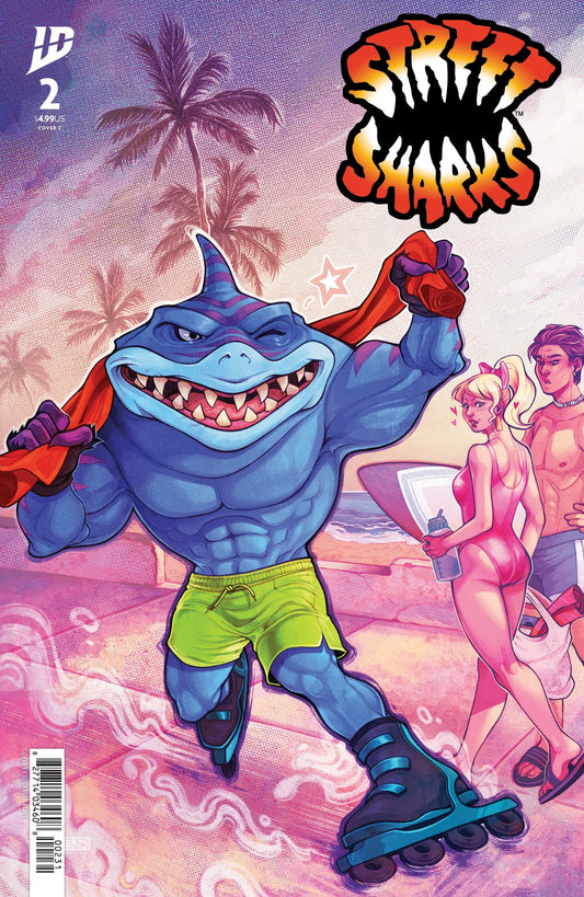 Street Sharks #2 Variant C (Beals) IDW Publishing