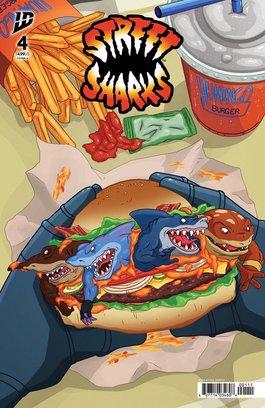 Street Sharks #4 Cover A (Murphy) IDW Publishing