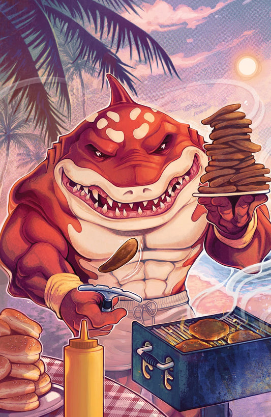Street Sharks #4 Variant RI (10) (Beals Full Art) 1:10 IDW Publishing