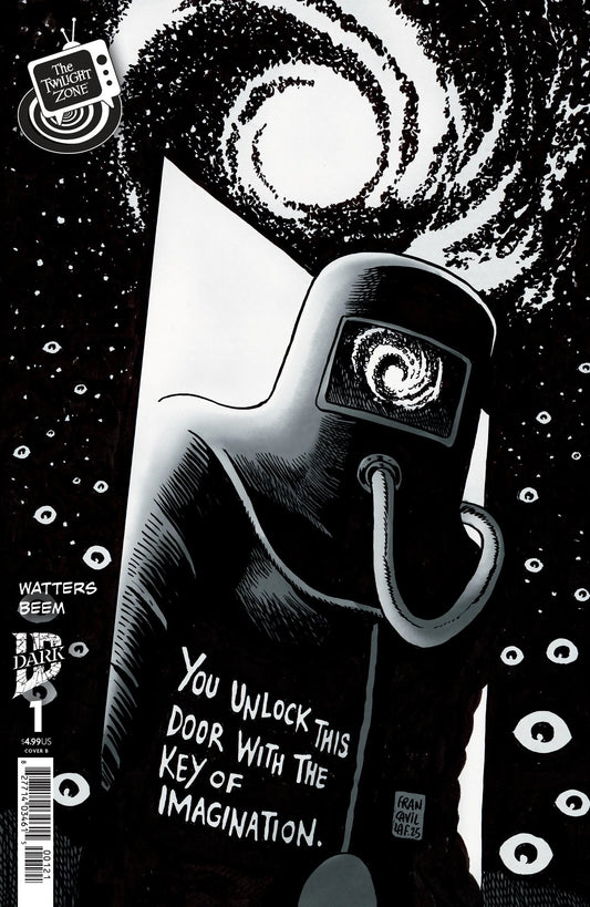The Twilight Zone #1 Variant B (Francavilla Connecting Cover) IDW Publishing