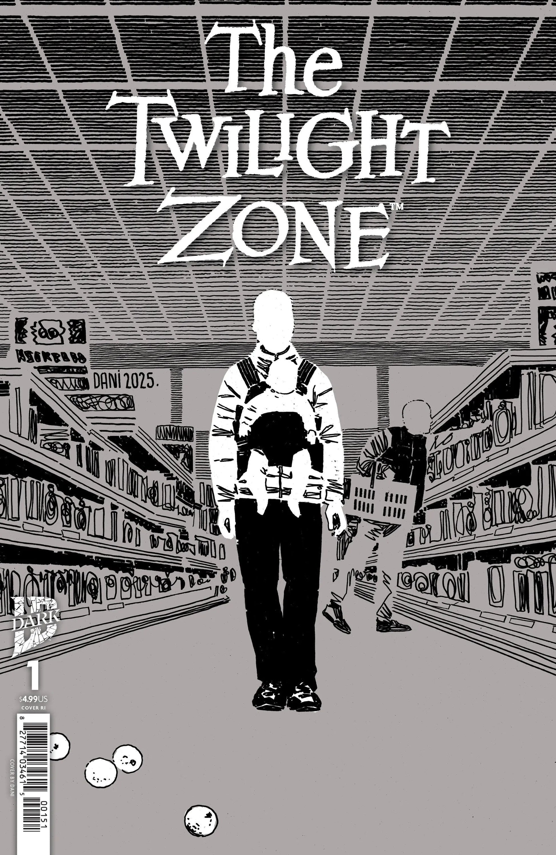 The Twilight Zone #1 INCENTIVE Variant RI (50) (Dani) 1:50 IDW Publishing