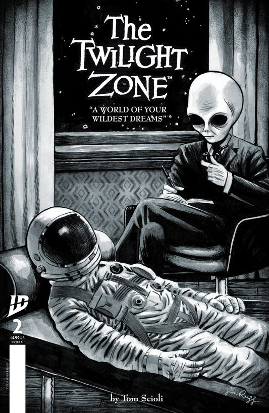 The Twilight Zone #2 INCENTIVE Variant RI (15) (Rugg) 1:15 IDW Publishing