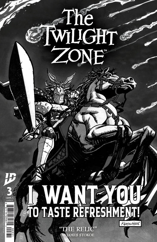 The Twilight Zone #3 Variant RI (15) (Catalan) 1:15 IDW Publishing