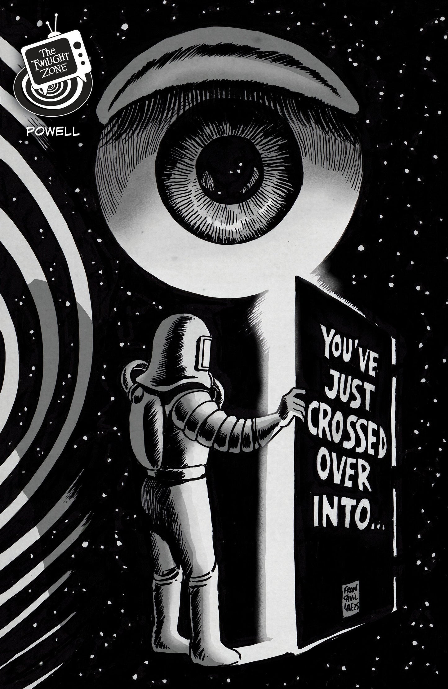 The Twilight Zone #4 Variant B (Francavilla Connecting Cover) IDW Publishing