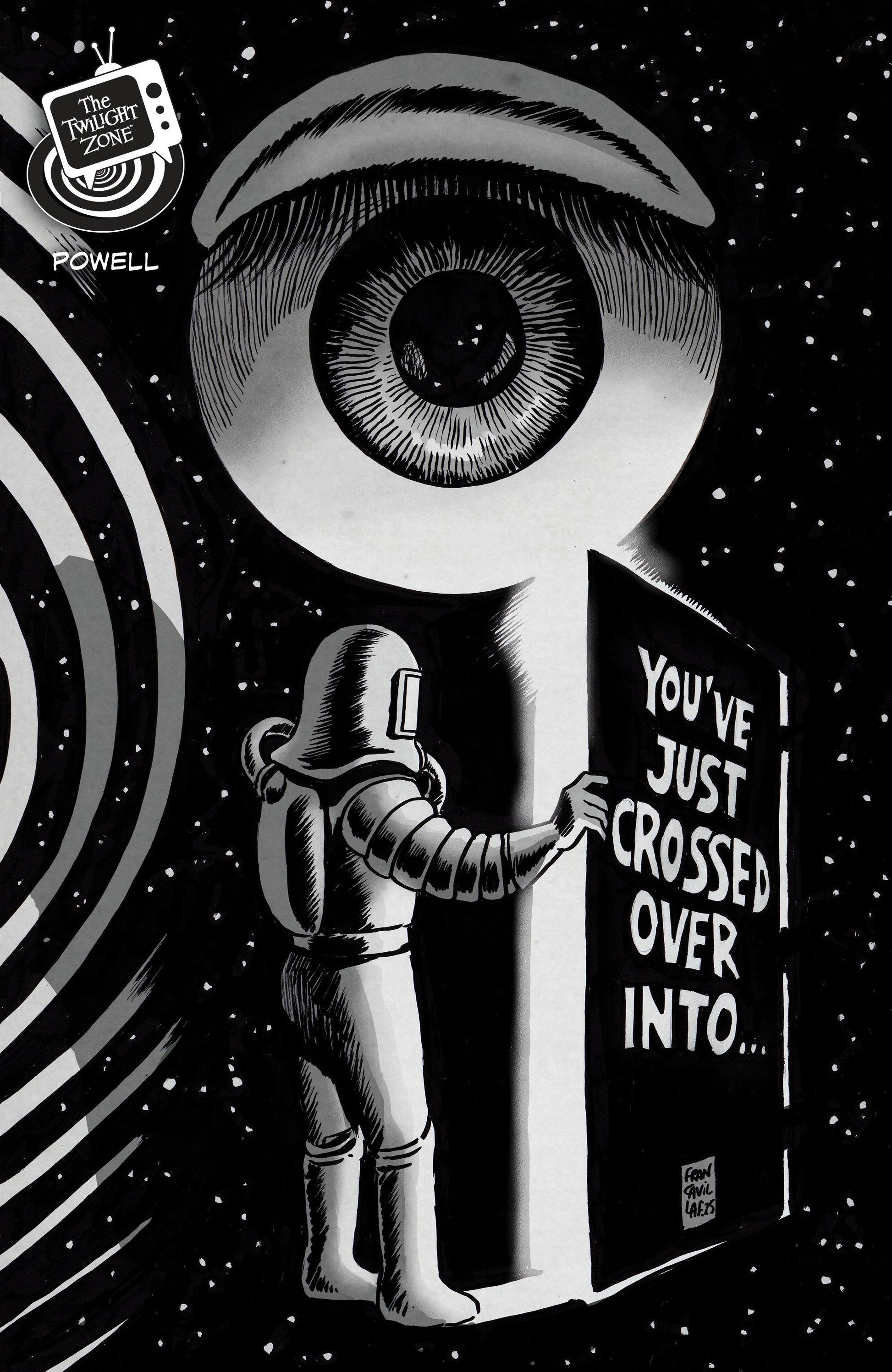 The Twilight Zone #4 Variant B (Francavilla Connecting Cover) IDW Publishing