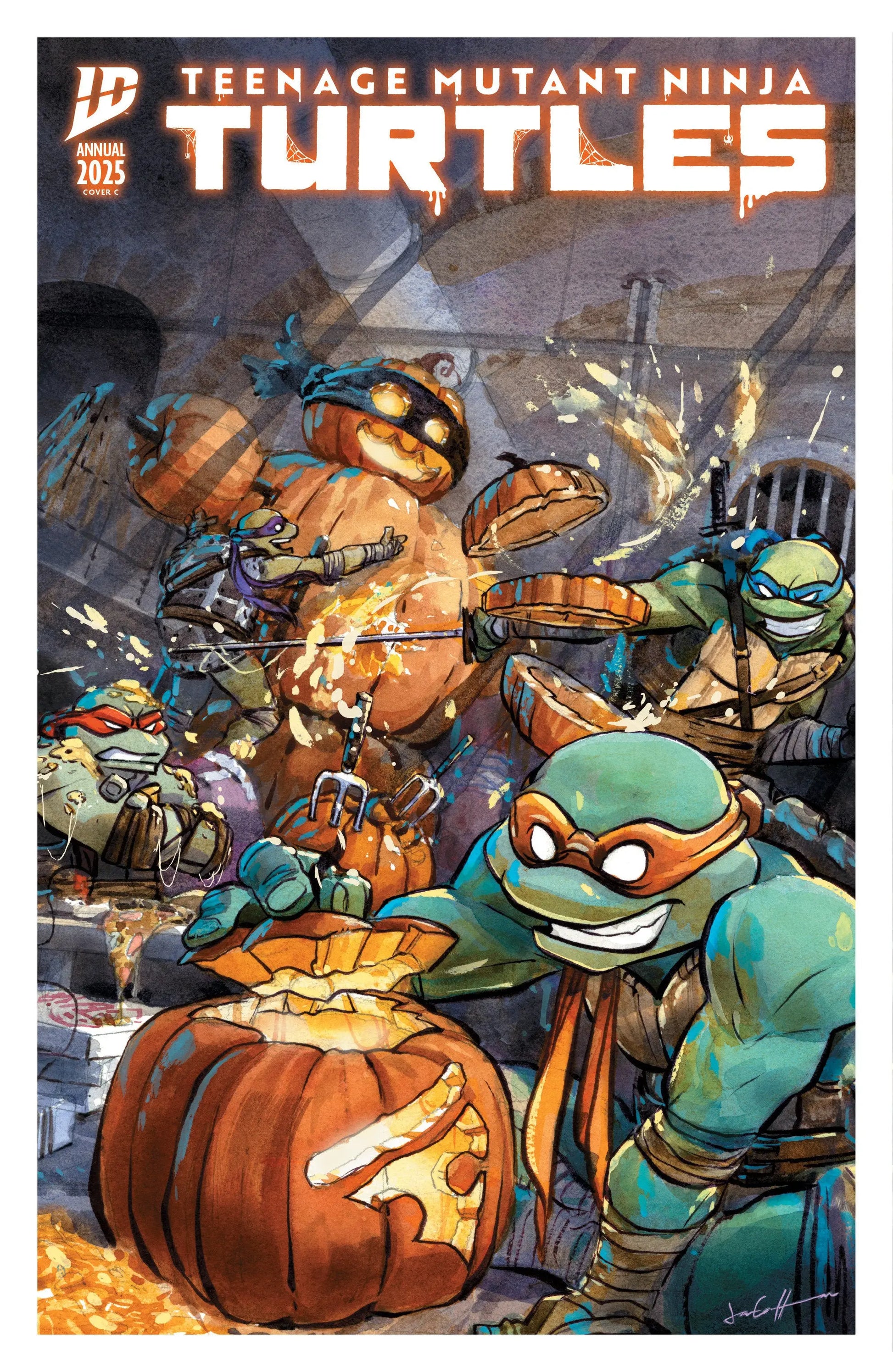 Teenage Mutant Ninja Turtles: Annual 2025 Variant C (Cullum Holiday Variant) IDW Publishing