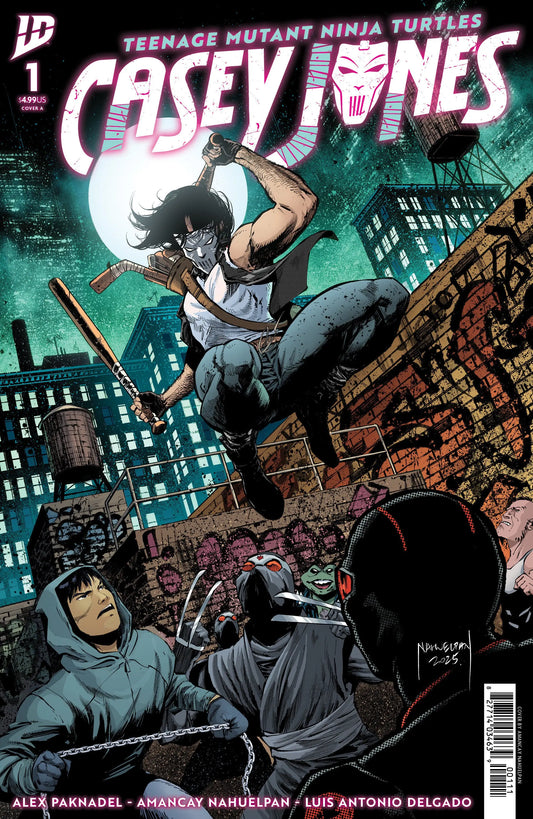 Teenage Mutant Ninja Turtles: Casey Jones #1 Cover A (Nahuelpan) IDW Publishing