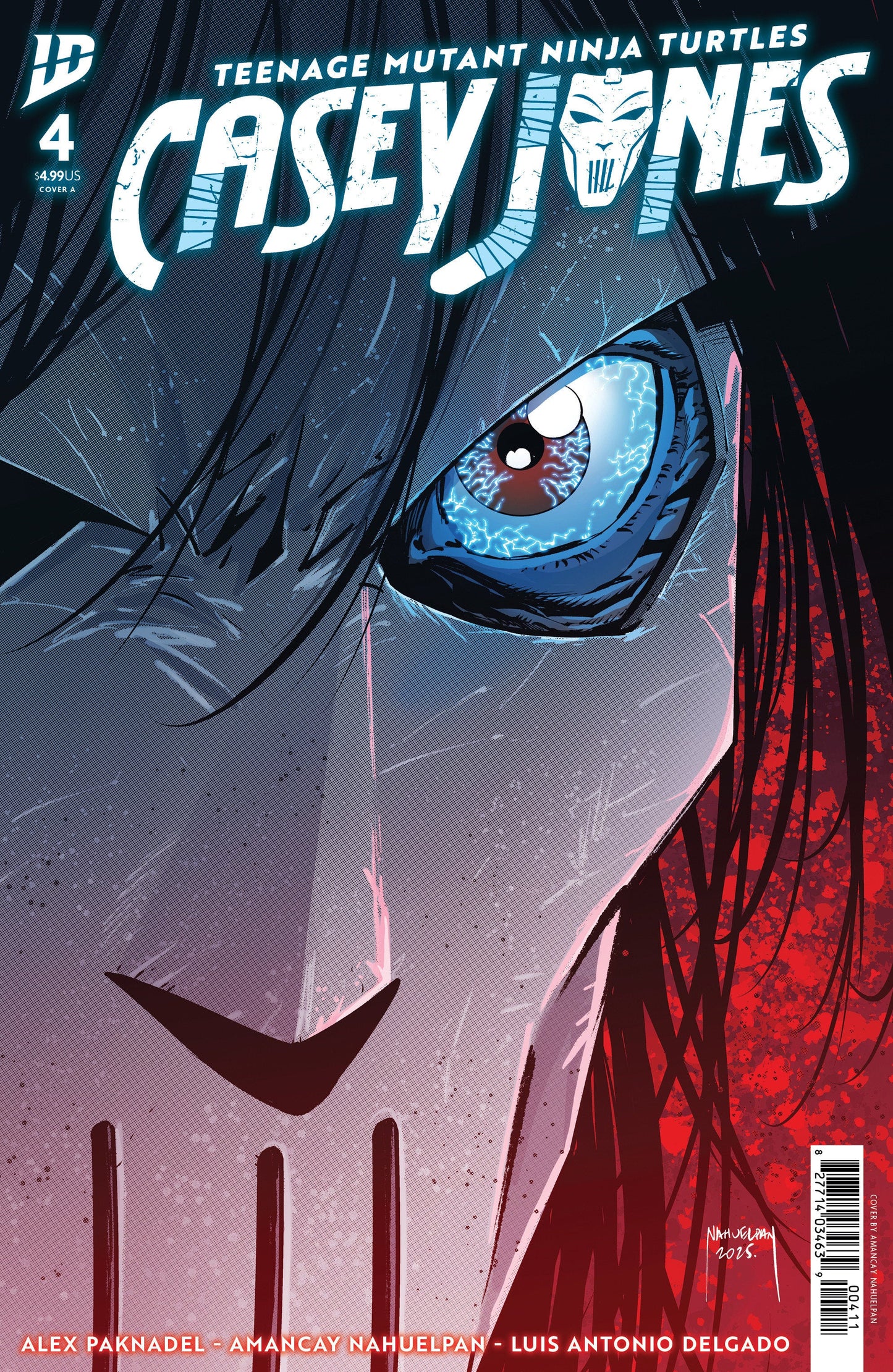 Teenage Mutant Ninja Turtles: Casey Jones #4 Cover A (Nahuelpan) IDW Publishing