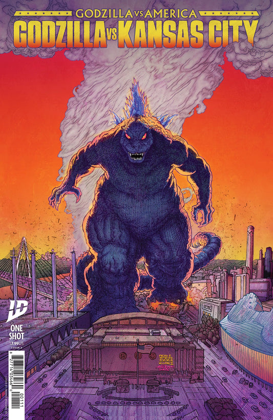 Godzilla Vs. America: Kansas City Cover A (Williams II & Moody) IDW Publishing