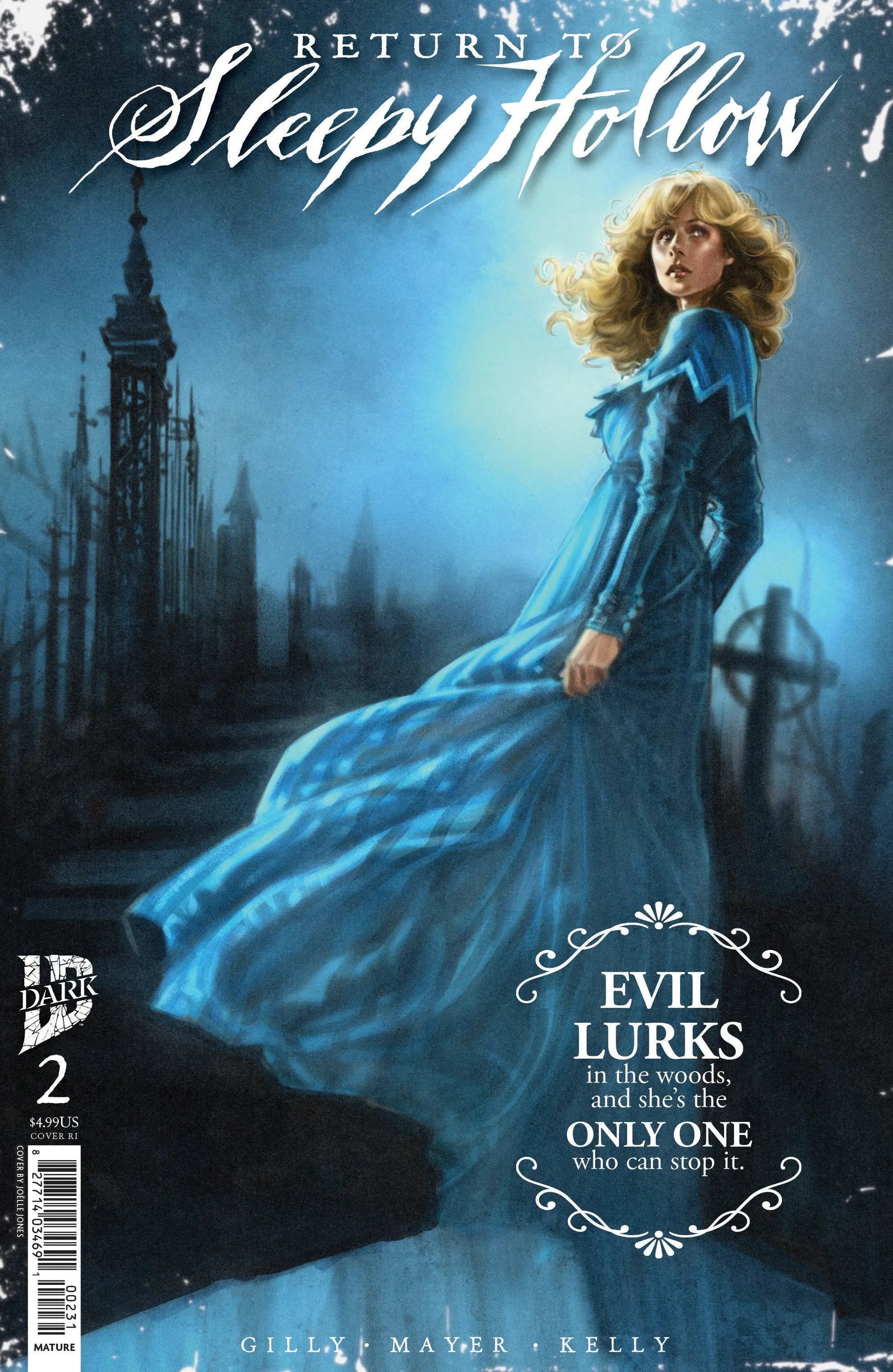 Return to Sleepy Hollow #2 Variant RI (15) (Jones) 1:15 IDW Publishing