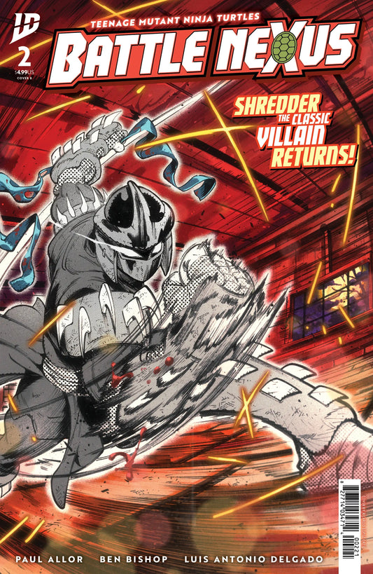 Teenage Mutant Ninja Turtles: Battle Nexus #2 Variant B (Ortiz) IDW Publishing