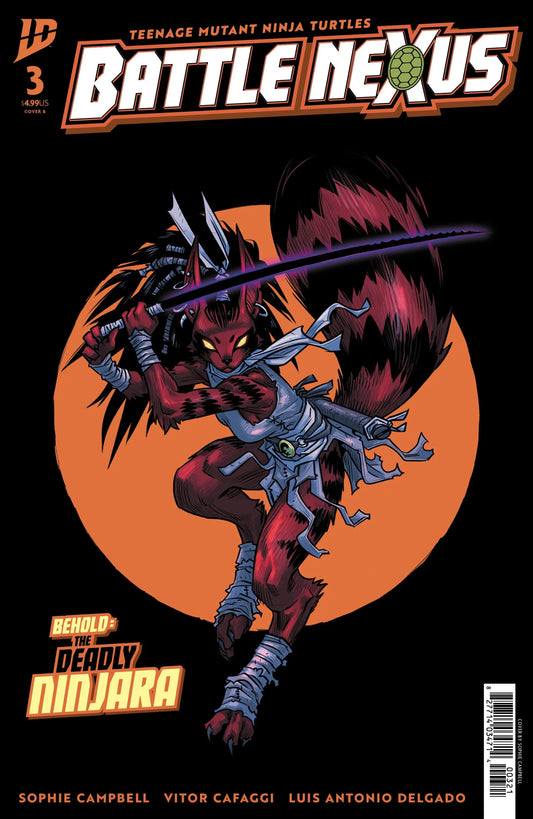 Teenage Mutant Ninja Turtles: Battle Nexus #3 Variant B (Campbell) IDW Publishing