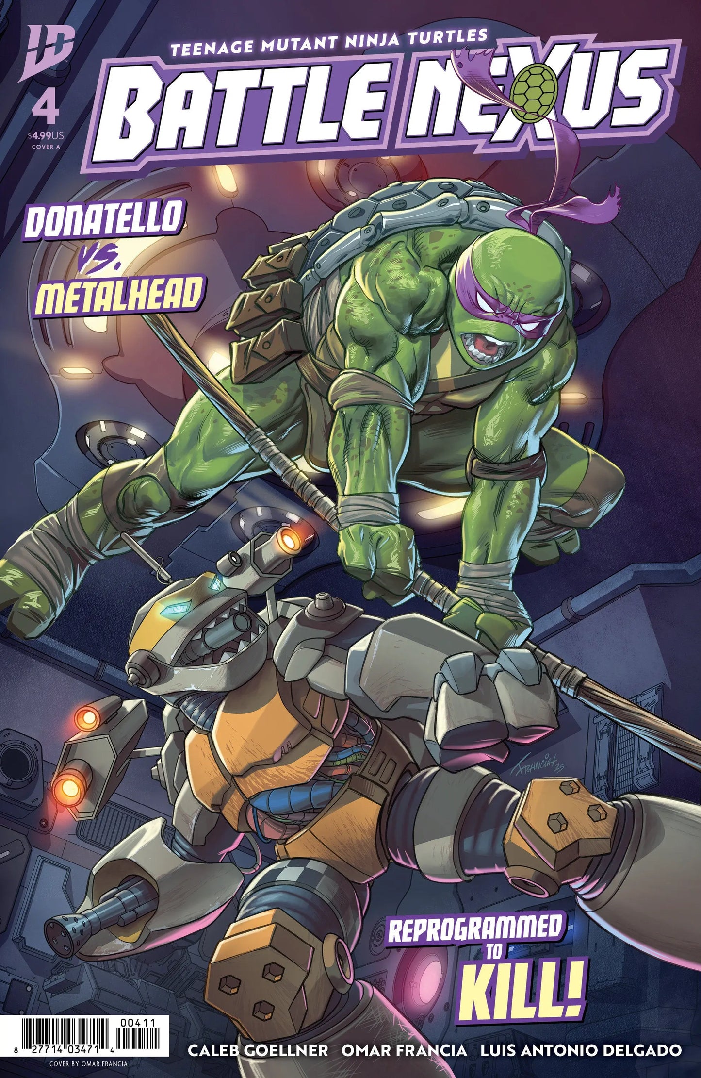 Teenage Mutant Ninja Turtles: Battle Nexus #4 Cover A (Francia) IDW Publishing