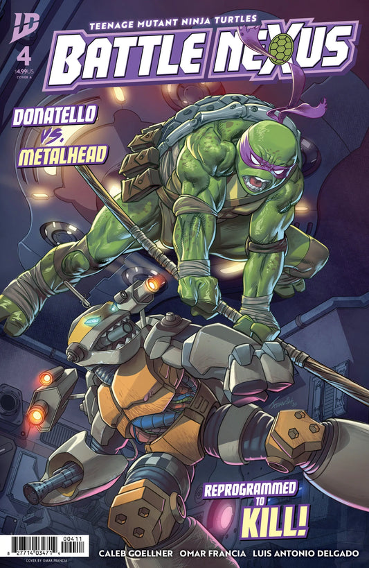 Teenage Mutant Ninja Turtles: Battle Nexus #4 Cover A (Francia) IDW Publishing