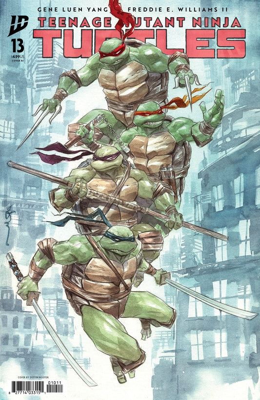 Teenage Mutant Ninja Turtles #13 INCENTIVE Variant RI (100) (Nguyen) 1:100 IDW Publishing