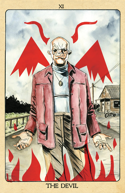 Minor Arcana #11 C 1:10 INCV Tarot Card Variant (Full Art, Lemire) Boom Entertainment