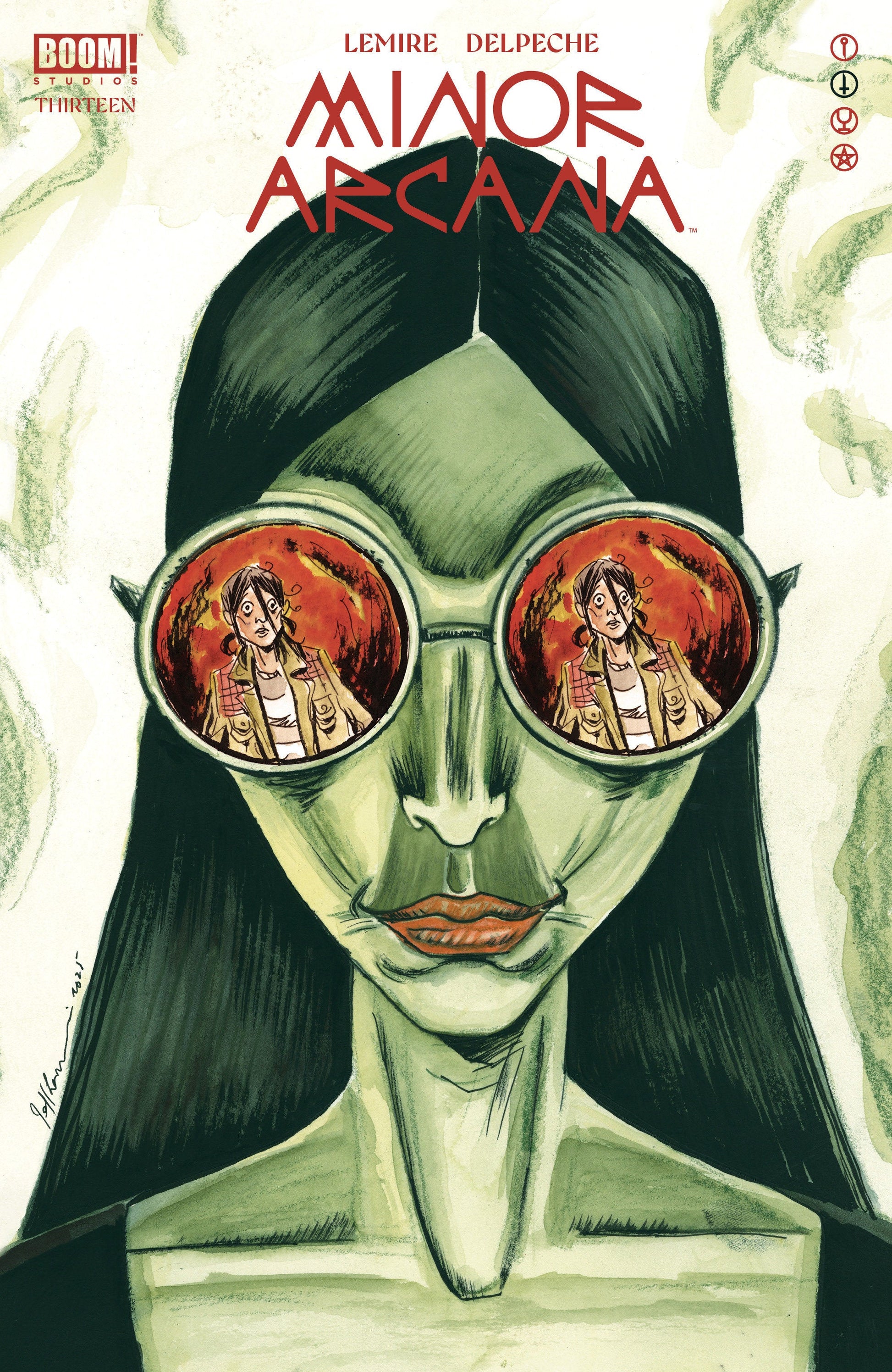 Minor Arcana #13 A Main (Dressed, Lemire) Boom Entertainment