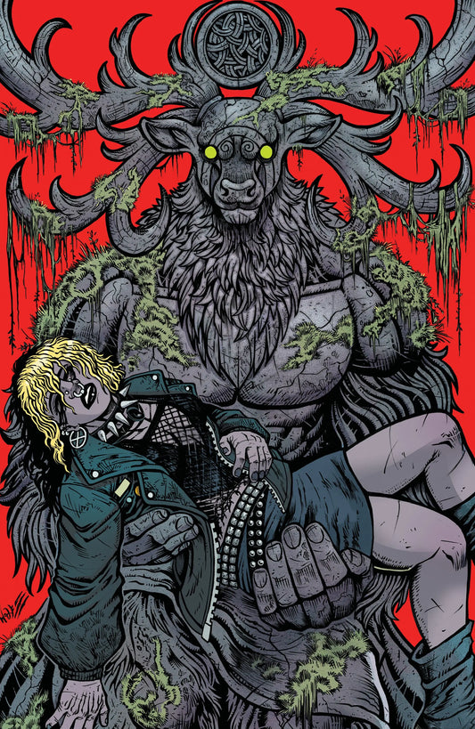 The Creeping Below #4 D 1:25 INCV (Full Art, Wolfe) Boom Entertainment