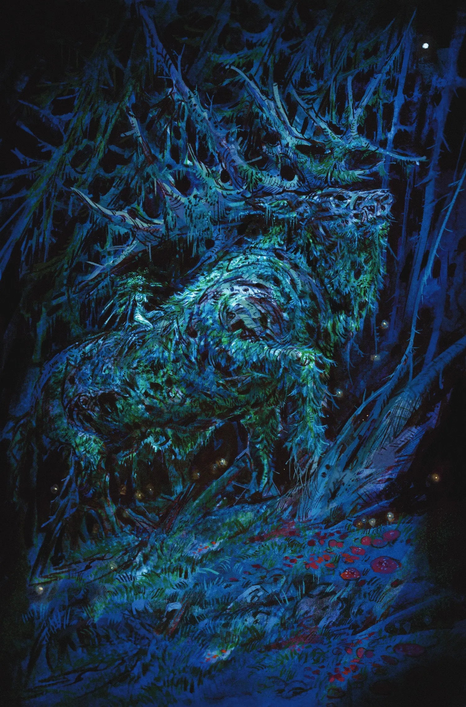 The Creeping Below #4 F Unlimited Variant (Full Art, Wolfe) Boom Entertainment