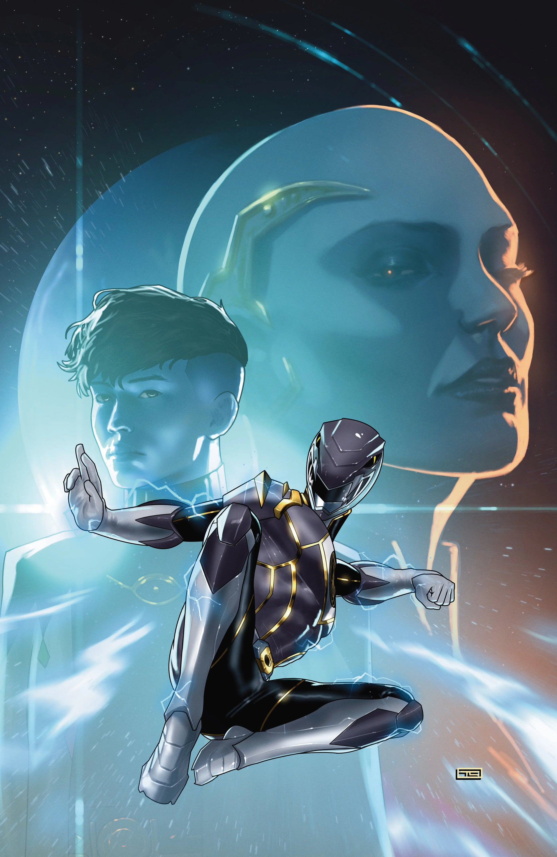 Power Rangers Prime #10 I Unlimited Variant (Full Art, Clarke) Boom Entertainment